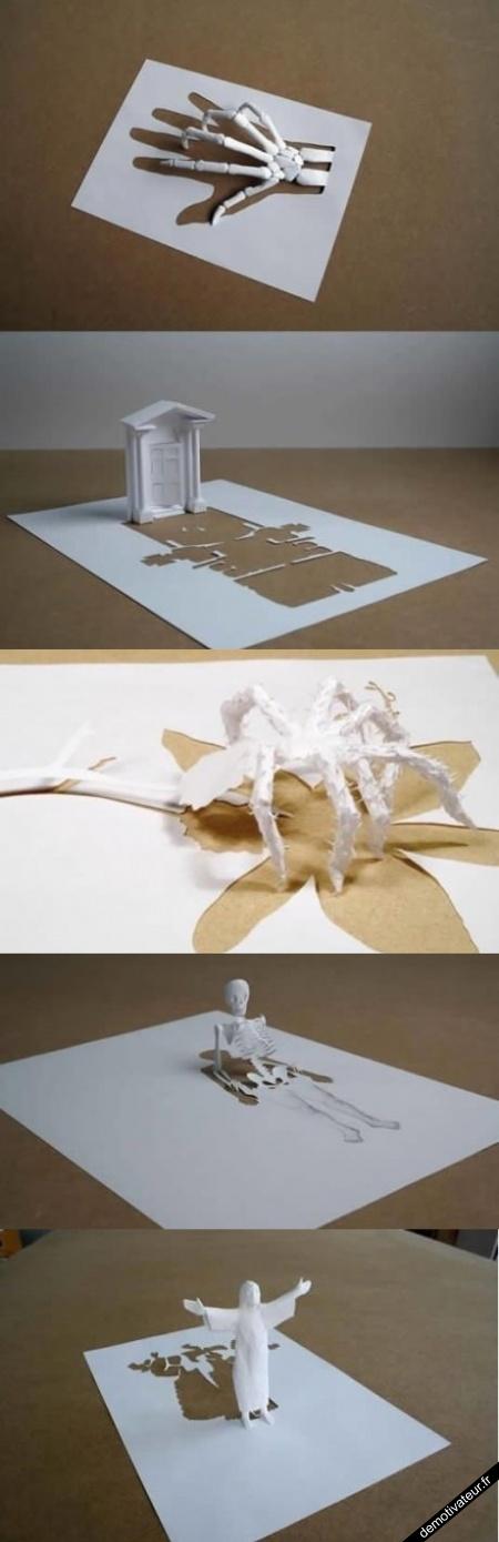 Incroyable talent avec du papier magnifique !