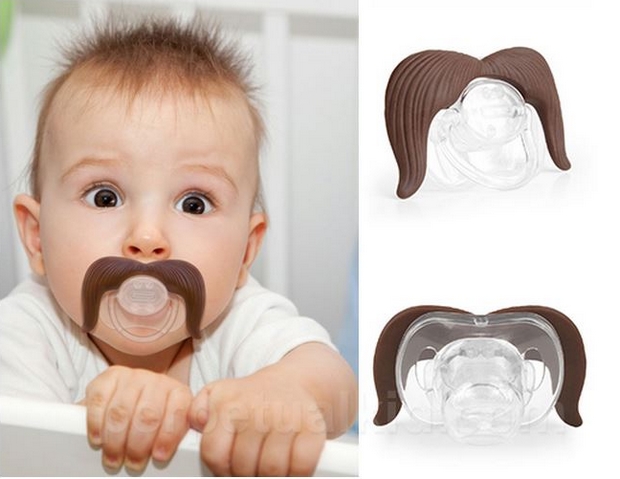 Nouveau ! -> Les tétines à moustache