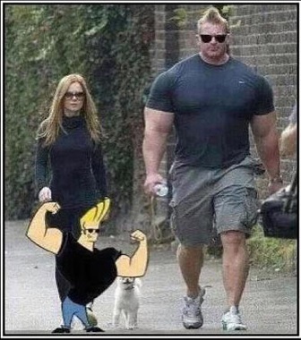 Johnny Bravo en vrai